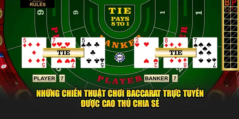 chiến thuật chơi baccarat trực tuyến